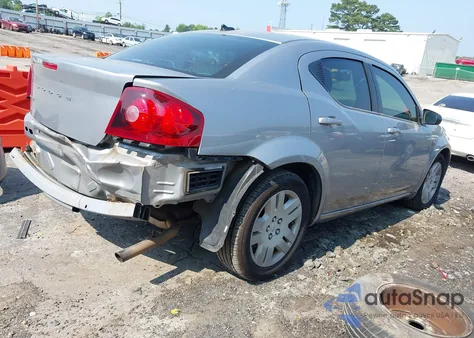 2014 Dodge Avenger Se z USA, uszkodzony, nr VIN 1C3CDZAB7EN233846